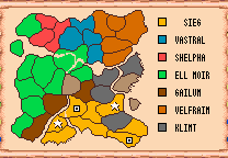 Map Delegation status