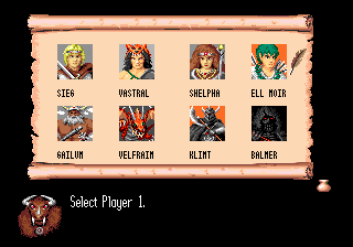 Master select menu