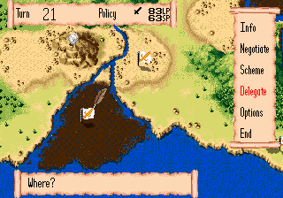 Policy Delegate command