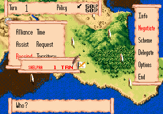 Policy Negotiate Rescind subcommand