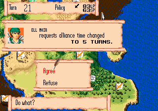 Policy Negotiate Time subcommand 2