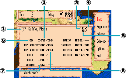 Policy Status command diagram