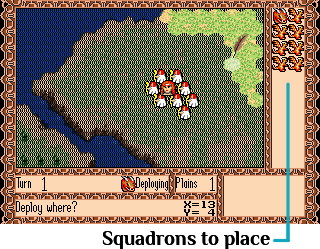 Tactical Screen deployment menu