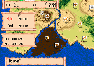 Example of being invaded by an enemy